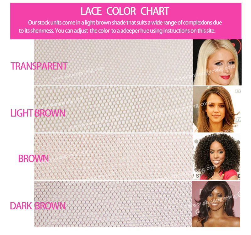 Lace Front Color Chart