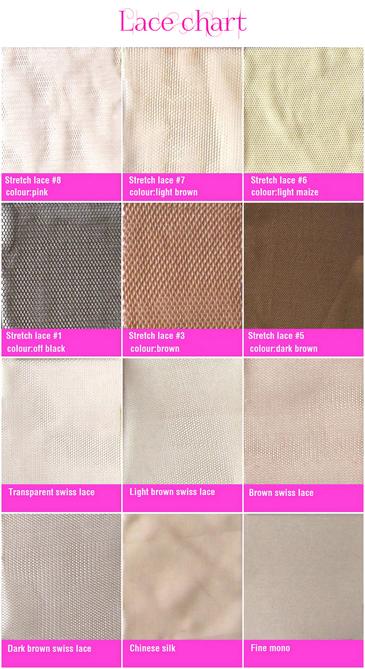 Lace Color Chart